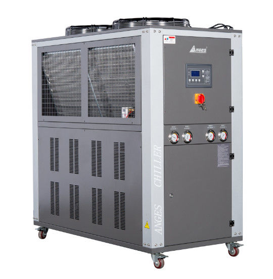 10Tons 15 Tons Air Cooled Chiller Portable Water Chiller For PET Bottle Blowing Machines