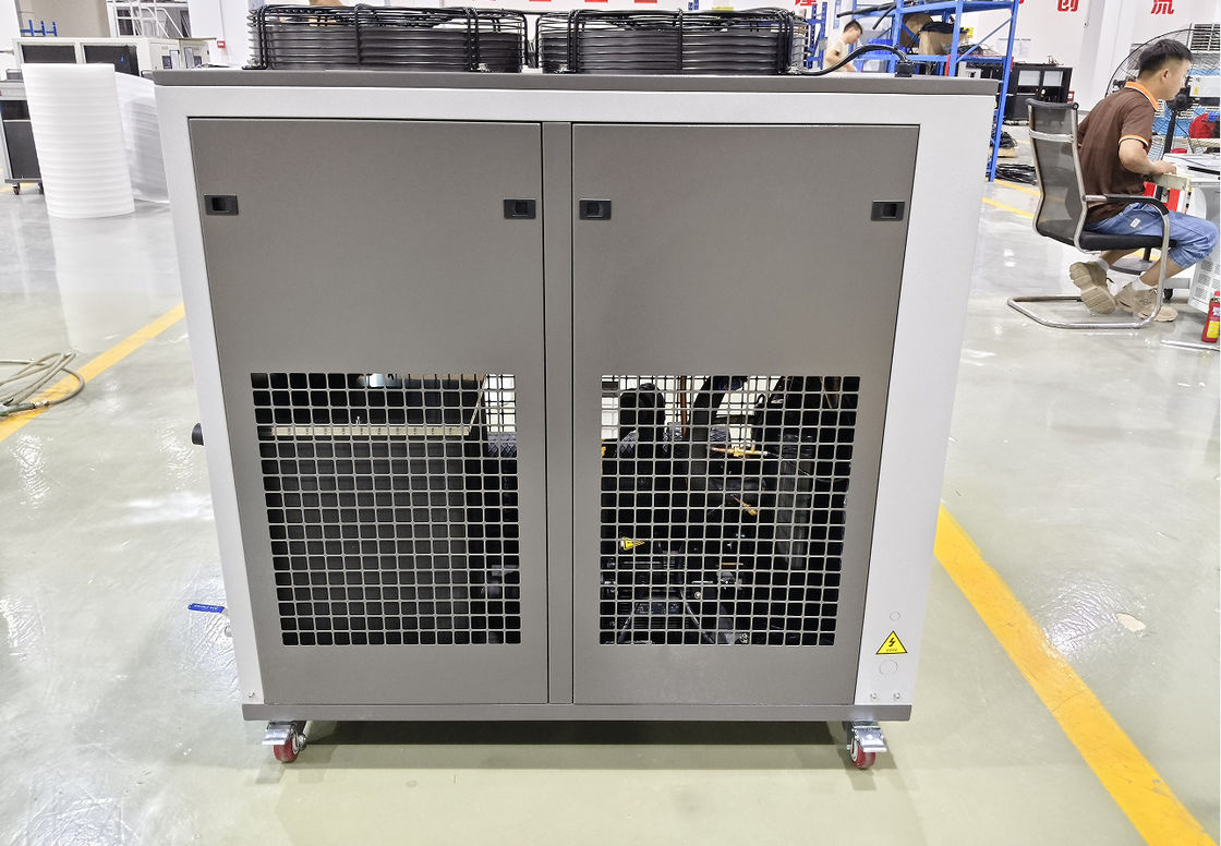5Ton Industrial Air Cooled Water Chiller 18kW Scroll Type Glycol Chiller China Factory Supply
