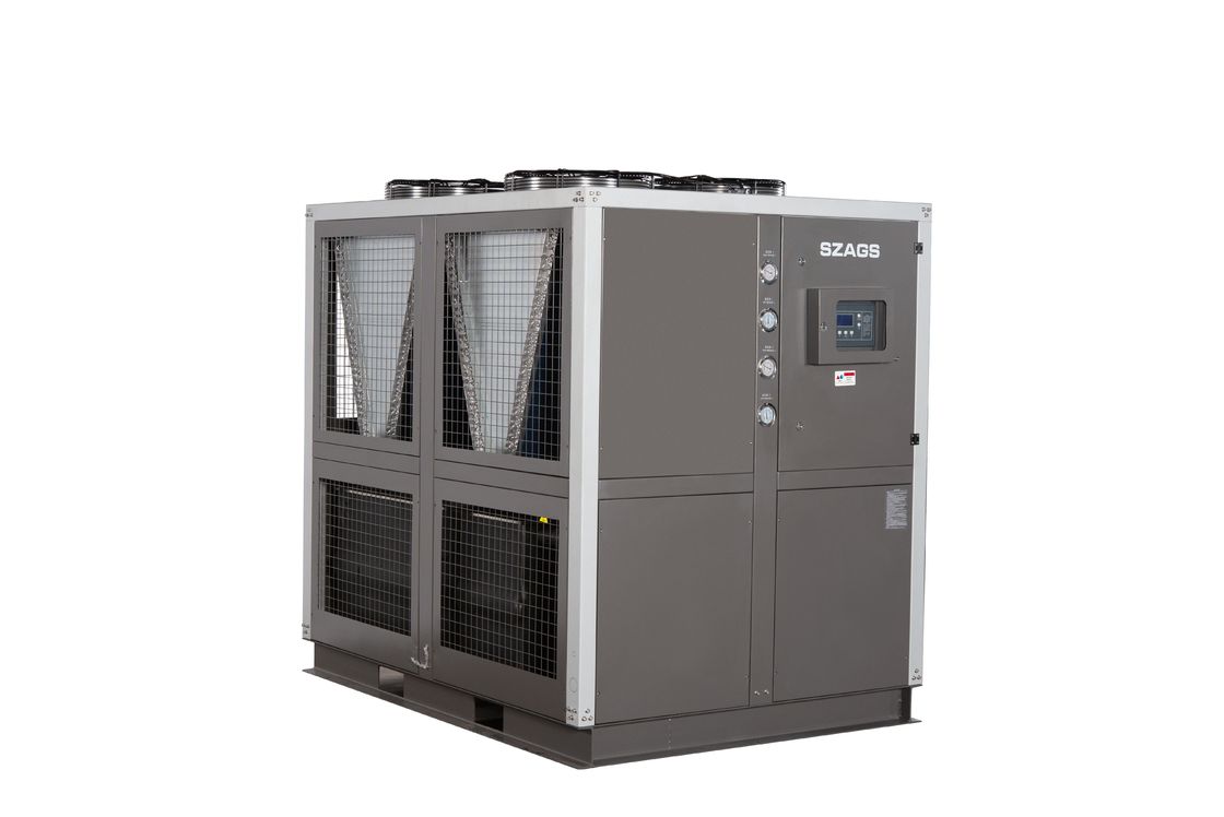 30HP Industrial Scroll Type Air Cooled Water Chiller 92kW Glycol Chiller Cooling System