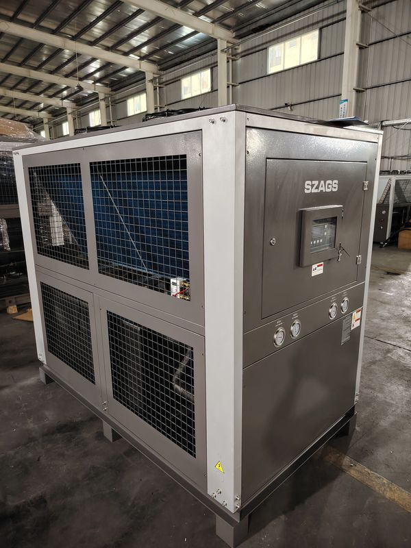 20HP Glycol Chiller 72kW Industrial Scroll Type Air Cooled Water Chiller