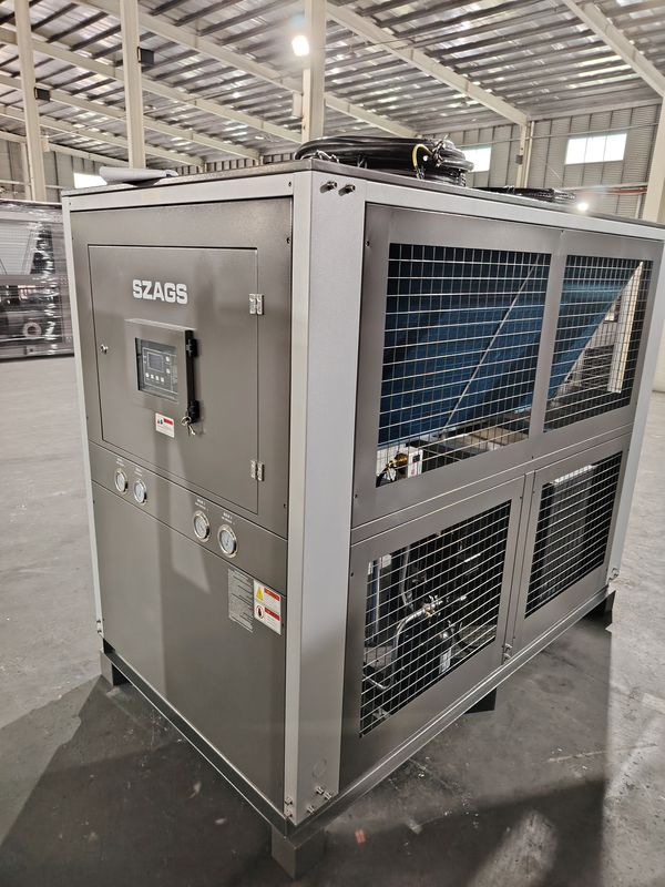20HP Glycol Chiller 72kW Industrial Scroll Type Air Cooled Water Chiller