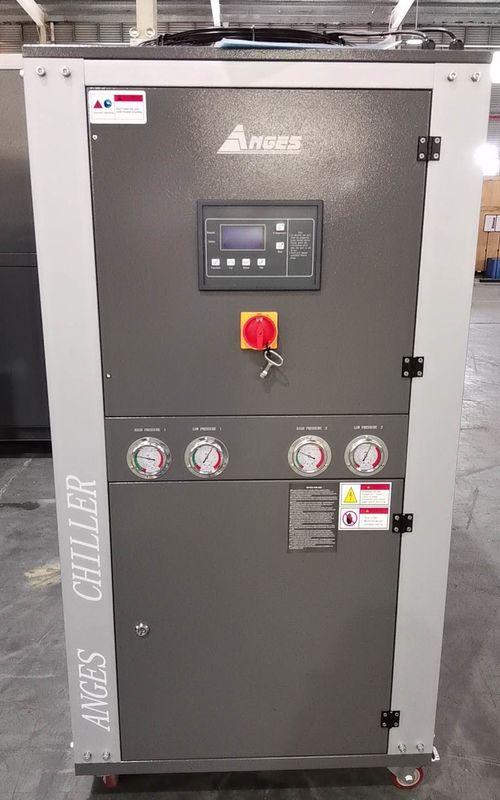 46.2KW Air Cooled Scroll Finned Copper Tube Industrial Water Refrigerator / Industrial Water Cooler