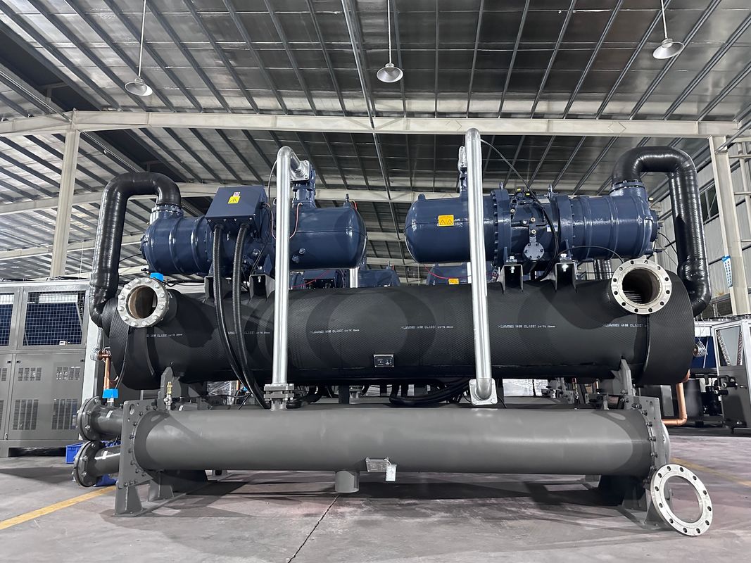 200HP Industrial Water Cooled Screw Chiller with 2 Compressors System for Cooling Solutions