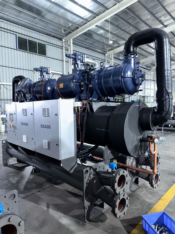 200HP Industrial Water Cooled Screw Chiller with 2 Compressors System for Cooling Solutions