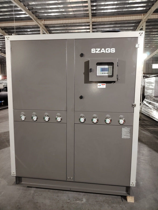 40 Ton Air Cooled Scroll Type Water Chiller 144KW Air Cooled Industrial System for Extrusion Machine