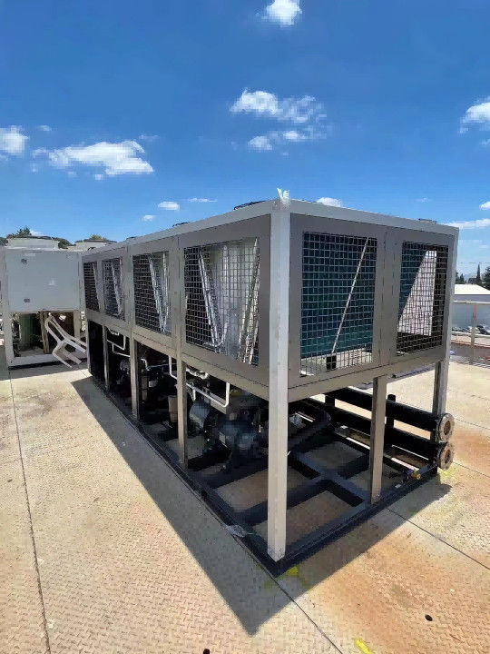 150Ton Air Cooled Screw Industrial Chiller High Efficiency Cooling Solution for Extrusion machines