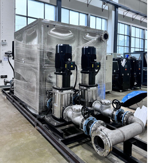 100hp High-Performance Portable Water Chiller with Large Tank Capacity and External Circulation Pump