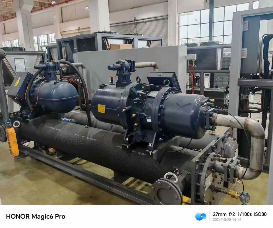280HP Water Cooled Screw Chiller Industrial Process Water Chillers For Printing And BOPP Film Lamination Line