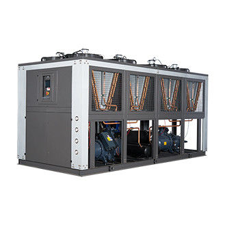 100HP Air Cooled Screw Chiller Industrial Process Water Chillers For Printing And BOPP Film Lamination Line