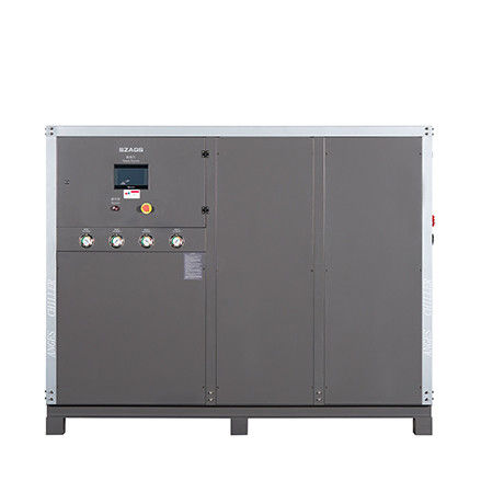50hp Water-cooled Chiller: stainless steel water tank with coil evaporator, 165.6kW, for chemical cooling
