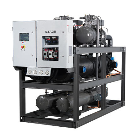 140hp Screw Type Water Cooled Central Chiller 380V 50HZ