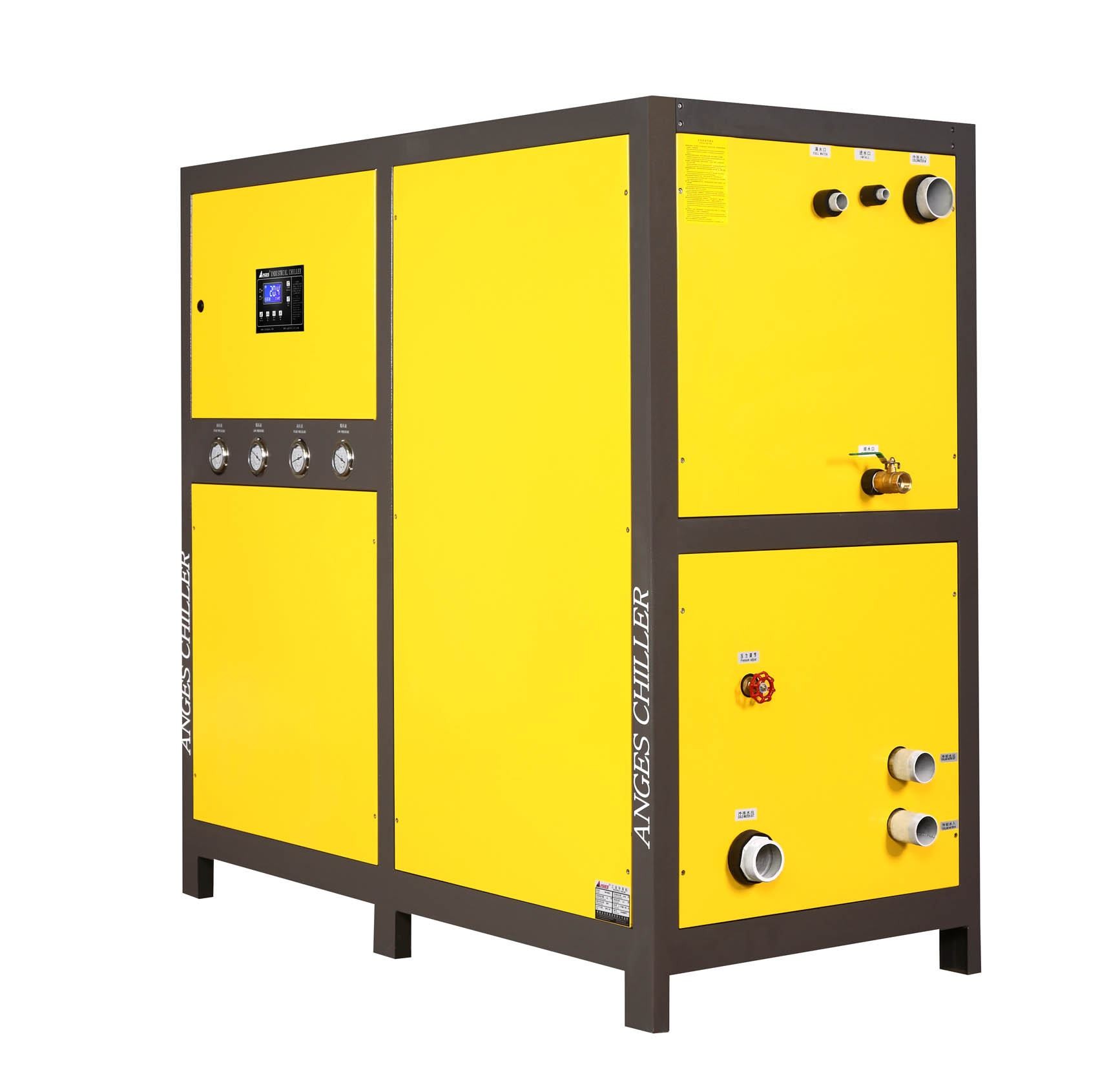 10hp 10 Ton Industrial Water Chiller For Injection Small Portable Water ...