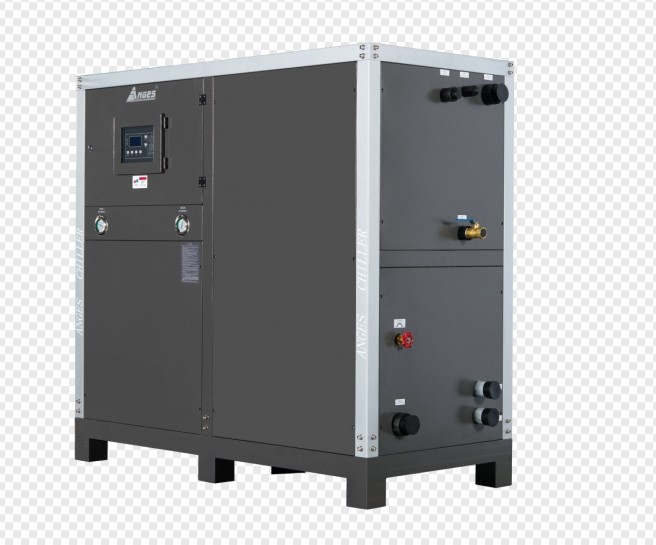 Water-Cooled Chiller 10 Ton 20 Ton Cooling Capacity For Plastic And Chemical Industries