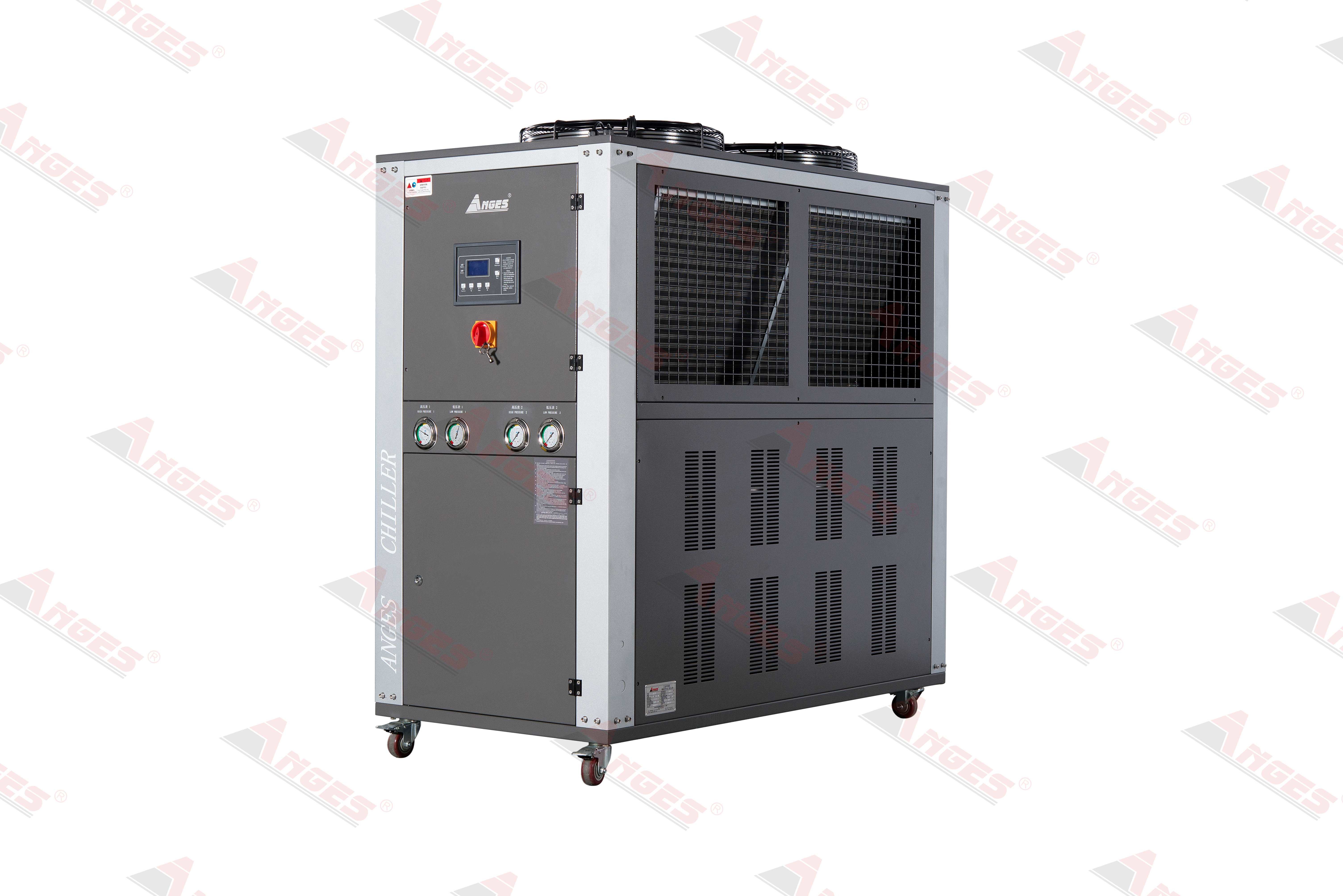 10TR Industrial Water Chiller 10Ton Air Cooled Scroll Chiller 10kW ...