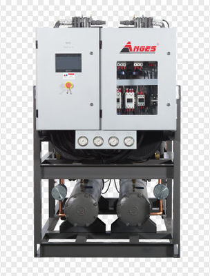 100HP Water Cooled Screw Chiller Industrial Process Water Chillers For Printing And BOPP Film Lamination Line