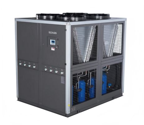 40RT Air‑Cooled Industrial Glycol Chiller Energy‑Efficient Scroll Type Chiller with 4 Compressors for Extrusion Machines