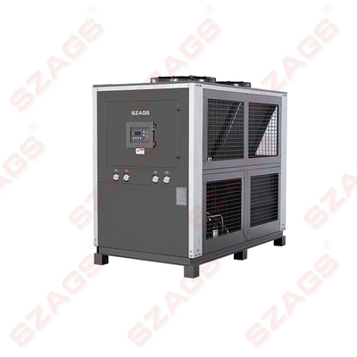Air Cooled Chiller Unit 20HP Industrial Water Chiller For Rubber And Plastic